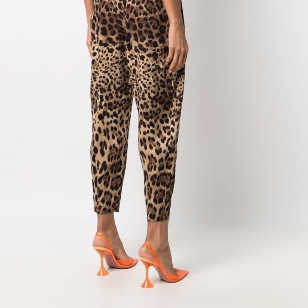 Dolce Gabbana silk leopard 🐆 jumpsuit - Picture 3 of 11